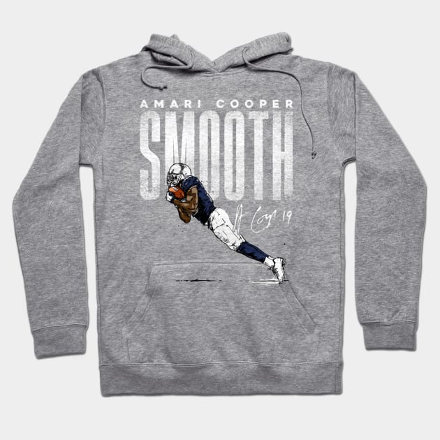 Amari Cooper Dallas Toe Tap Smooth Hoodie by MASTER_SHAOLIN